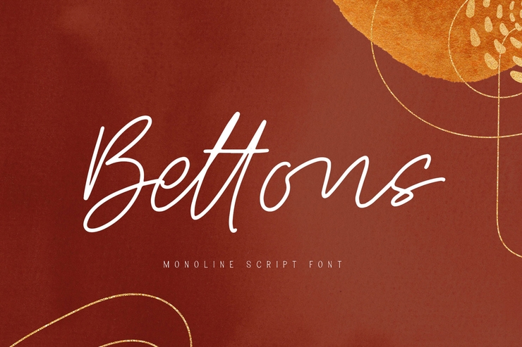 Bettons字体 1
