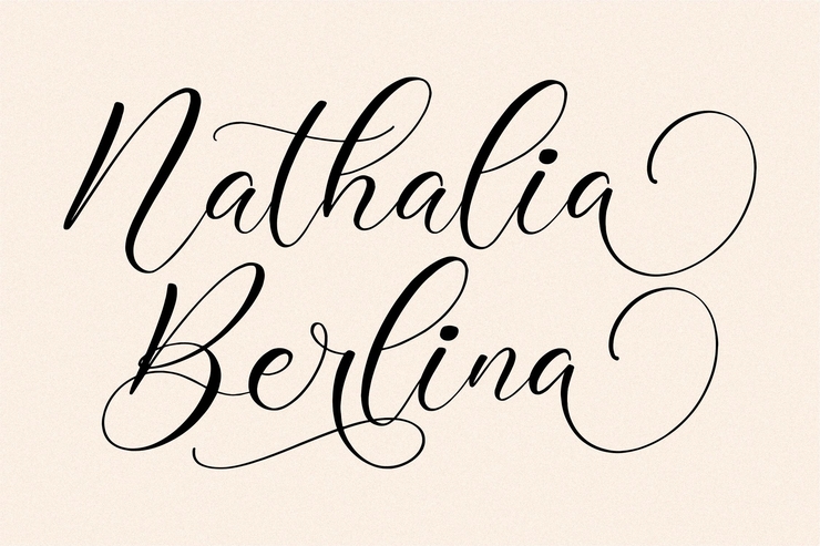 Rafaela Salitha字体 5