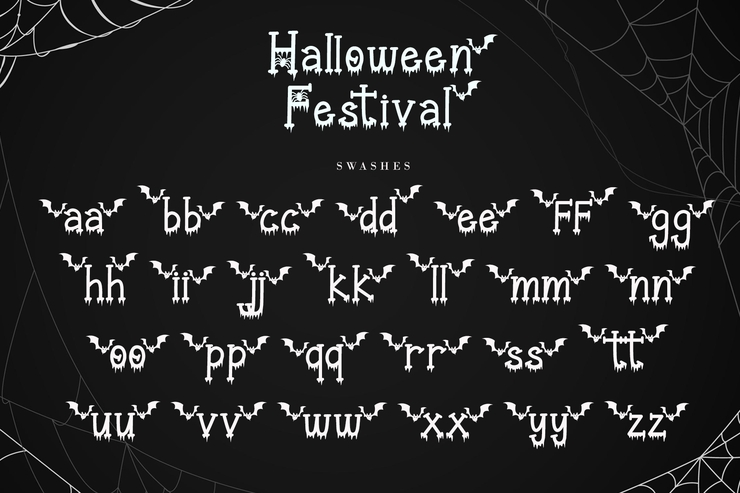 Halloween Festival字体 3