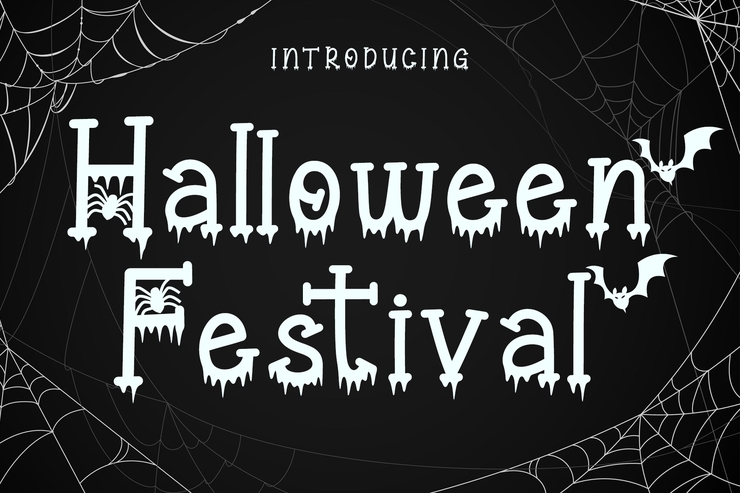 Halloween Festival字体 7