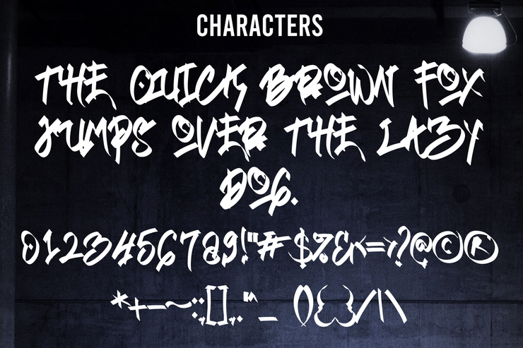 Thishub Graffiti字体 2