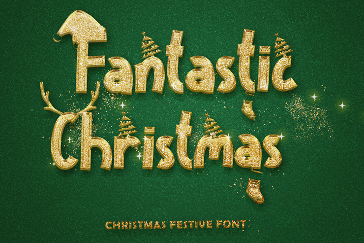 Fantastic Christmas字体 4