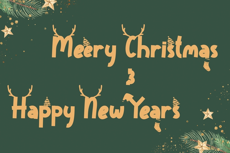 Fantastic Christmas字体 6