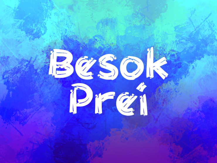 b Besok Prei字体 1