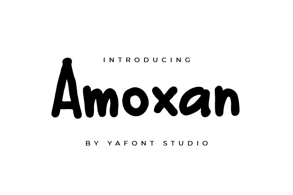 Amoxan字体 1