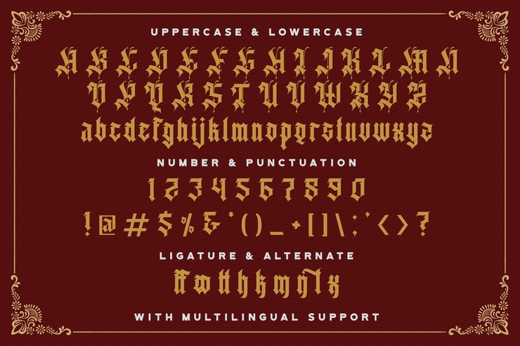 Agathiqy字体 9