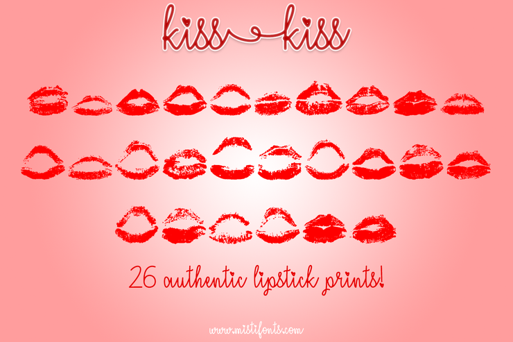 Kiss Kiss字体 1