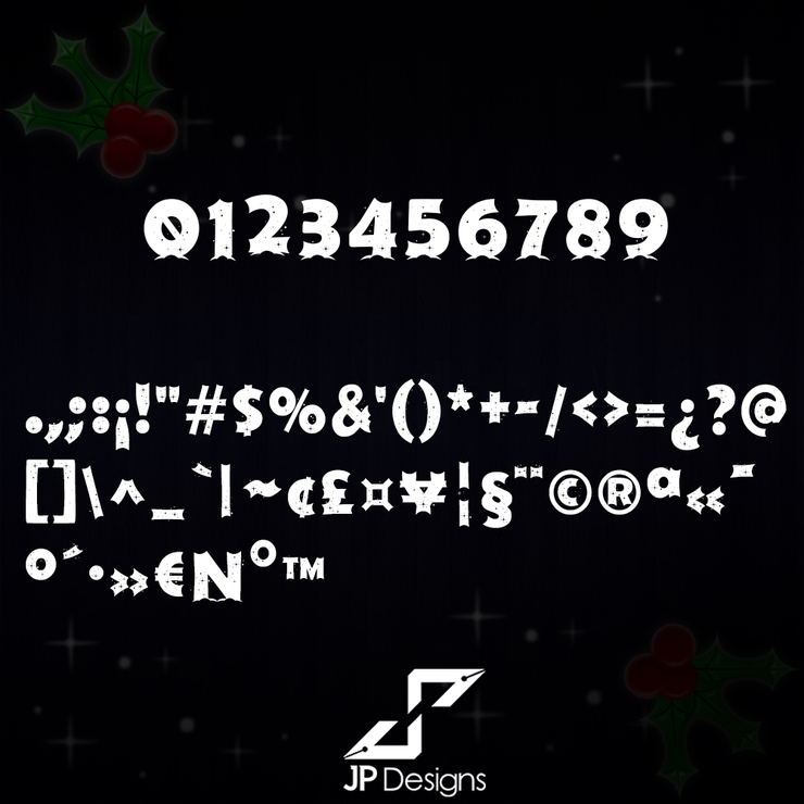 Firts Christmas II字体 1