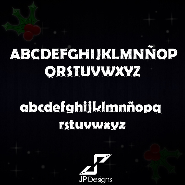 Firts Christmas II字体 2