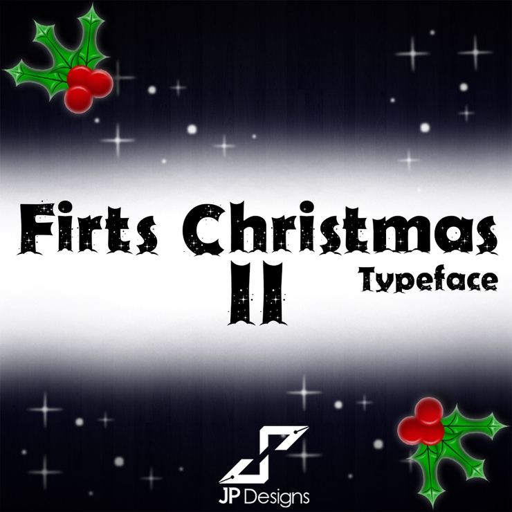 Firts Christmas II字体 3