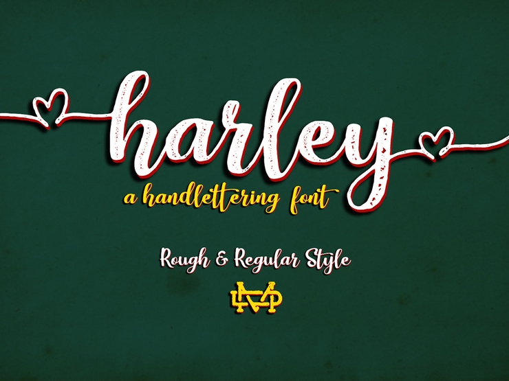 Harley Script字体 1