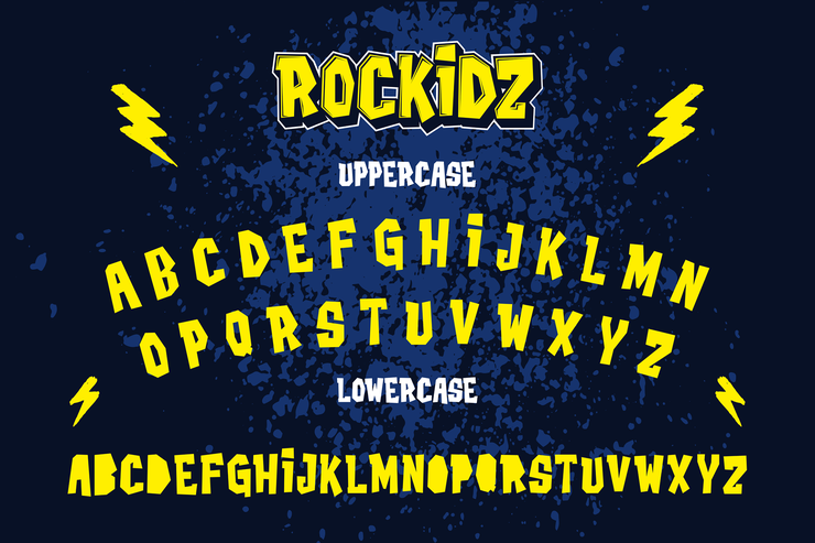 Rockidz字体 2