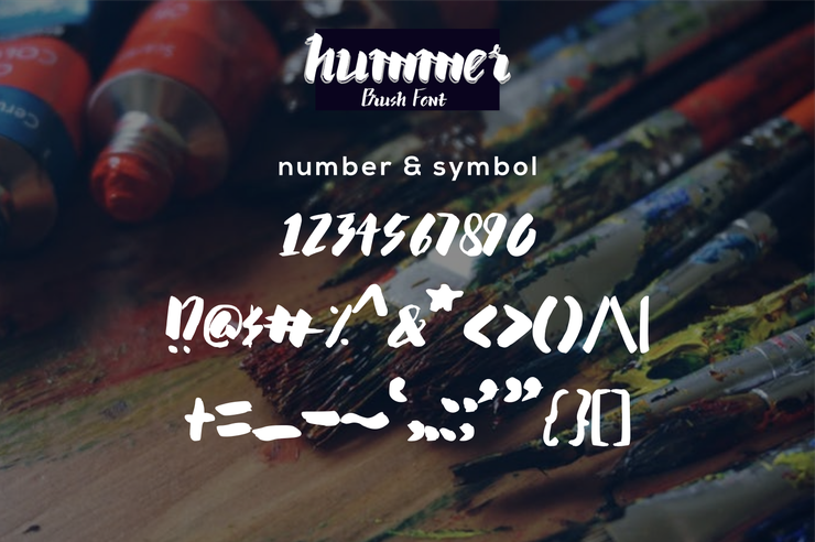 hummer字体 9