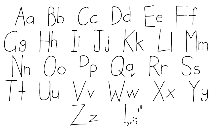 School Teacher字体 2