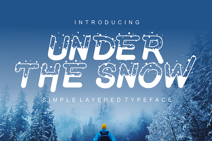 Under The Snow字体 1