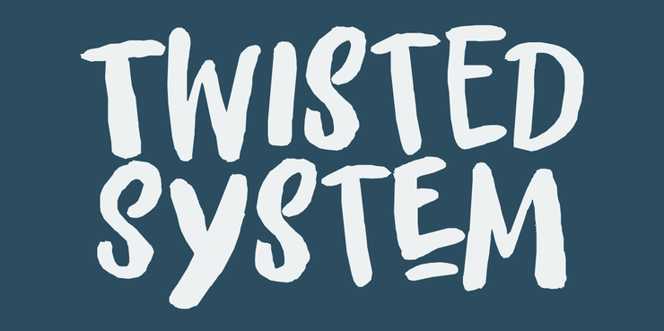 Twisted System DEMO字体 1