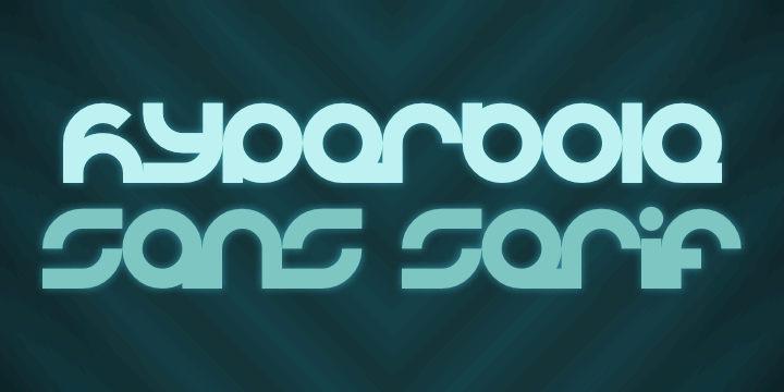 Hyperbole字体 1
