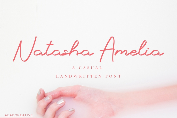 Natasha Amelia字体 1