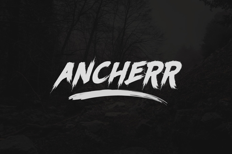 Ancherr字体 1