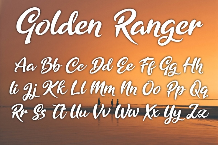 Golden Ranger字体 1