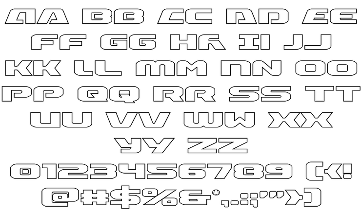 Iapetus字体 1