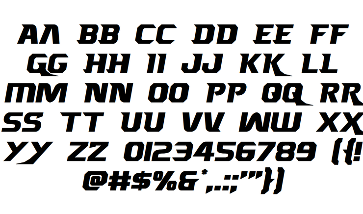 Borgsquad字体 2