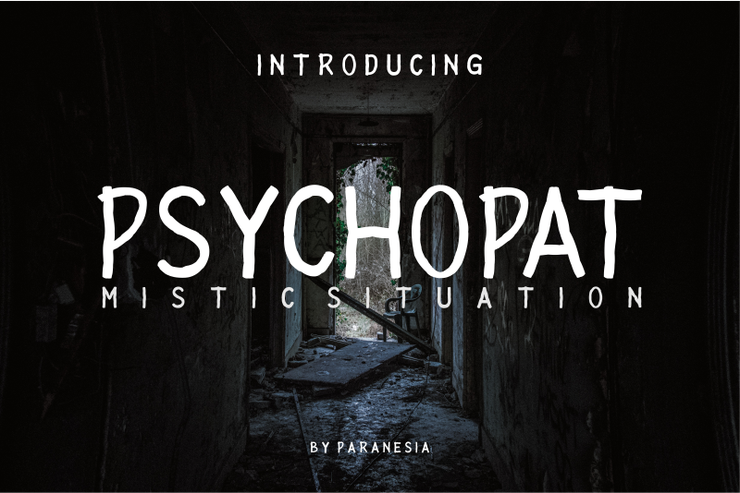 PSYCHOPAT字体 1