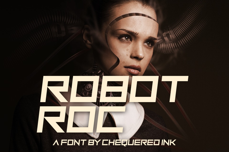 Robot Roc字体 1
