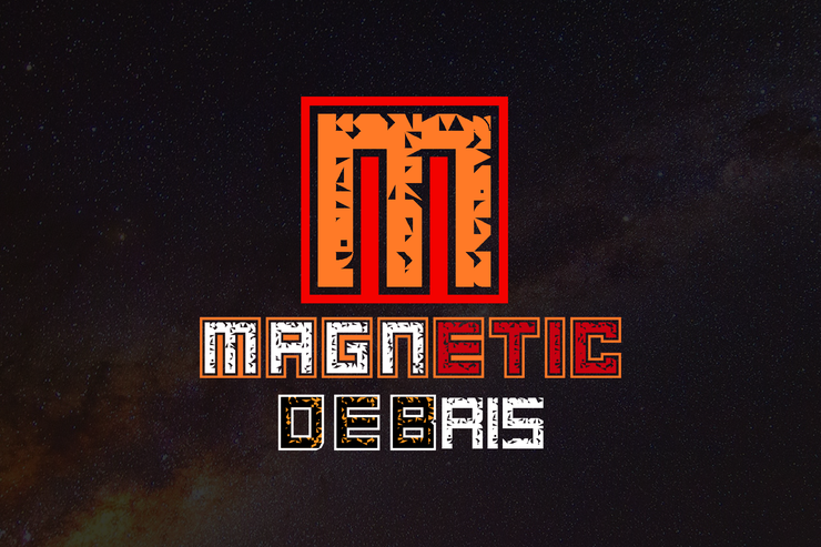 Magnetic Debris字体 4