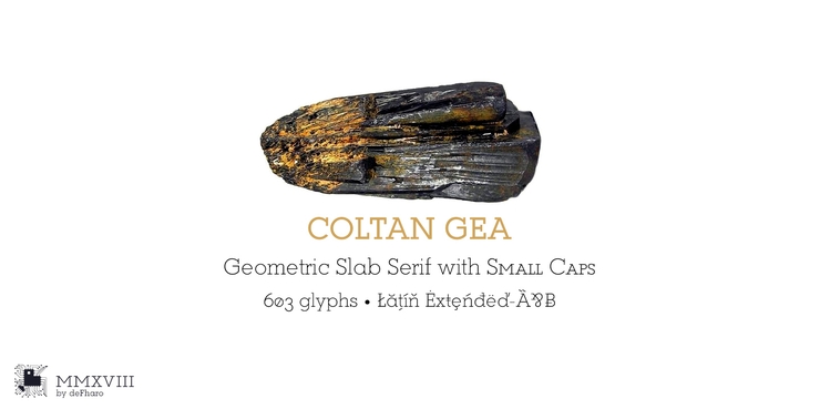 Coltan Gea字体 2