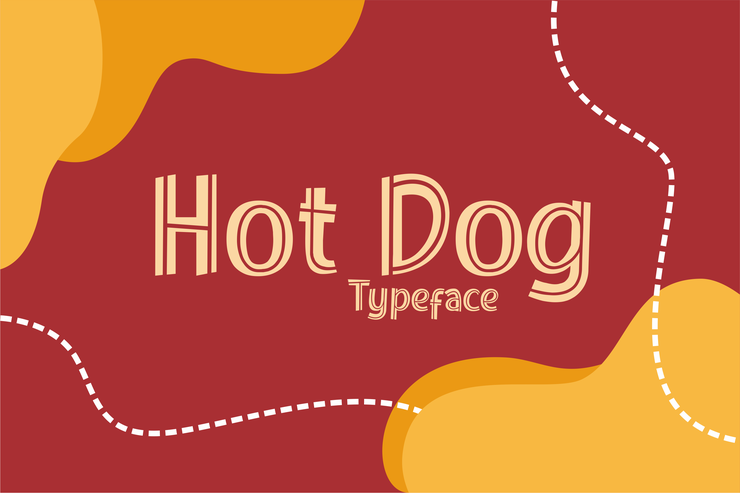 Hot Dog字体 3