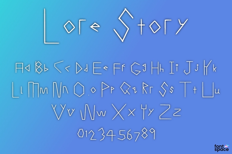 Lore Story字体 1