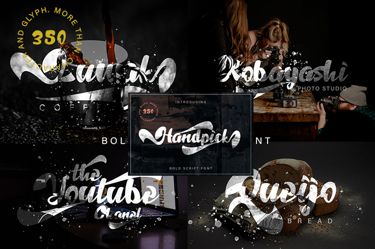 Handpick字体 1