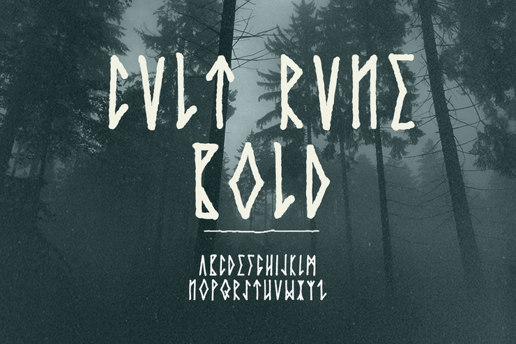 Cvlt Rvne字体 2