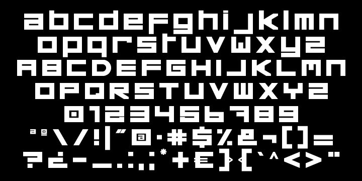 Basica v.2012字体 1