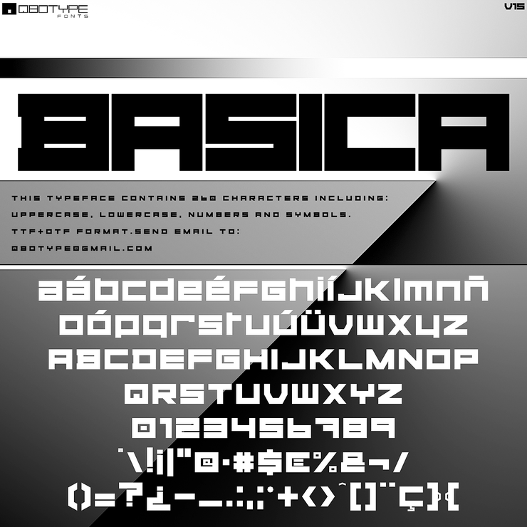 Basica v.2012字体 5