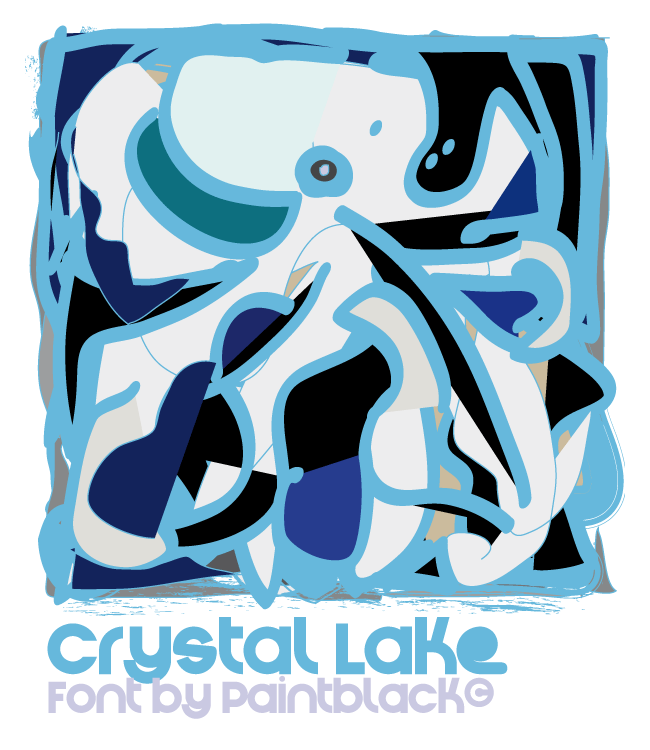 Crystal Lake字体 1