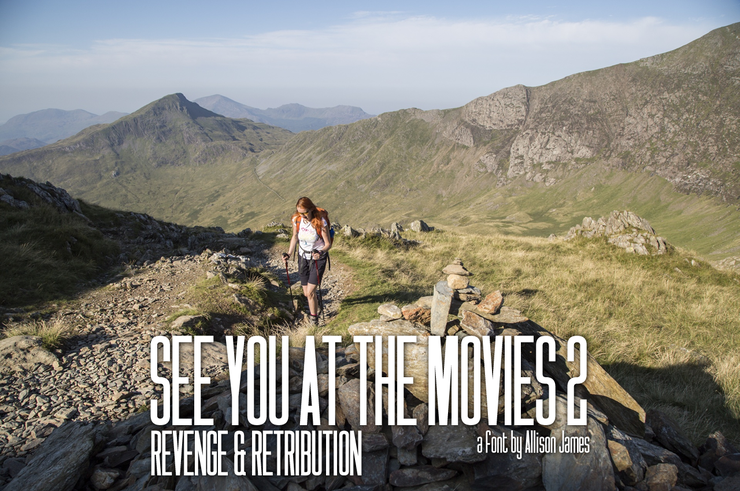 See You At The Movies 2: Revenge & Retribution字体 2