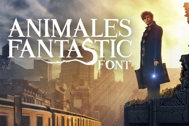 Animales Fantastic字体 1