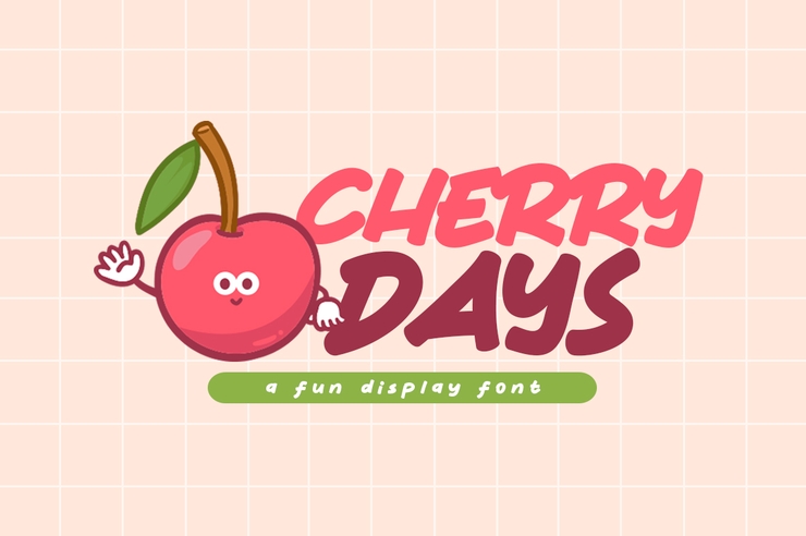 Cherry Days字体 1