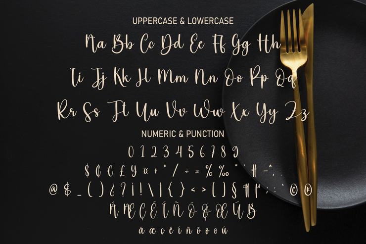 Kichenset字体 1
