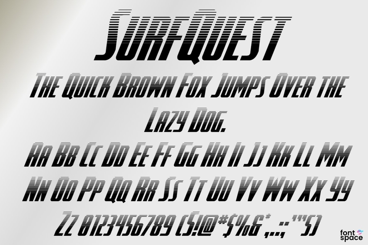SurfQuest字体 2