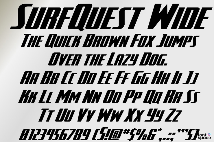 SurfQuest字体 3