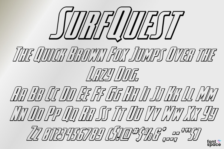 SurfQuest字体 4