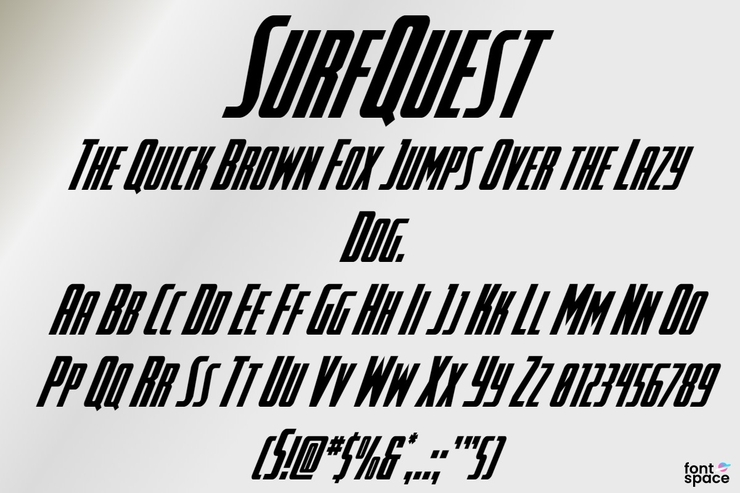 SurfQuest字体 6