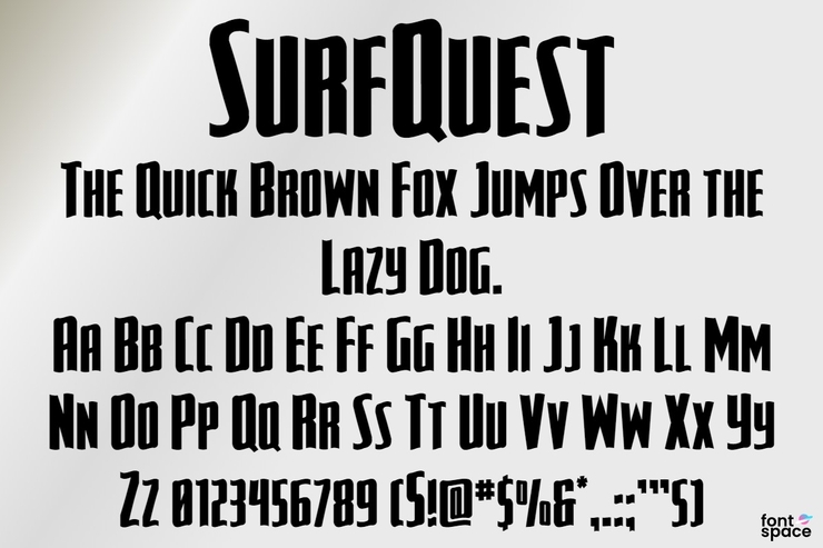 SurfQuest字体 10