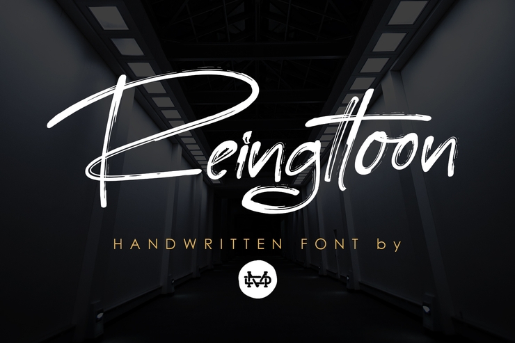 Reingttoon字体 5