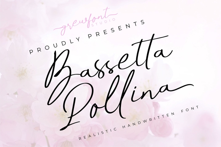 Bassetta Pollina字体 1