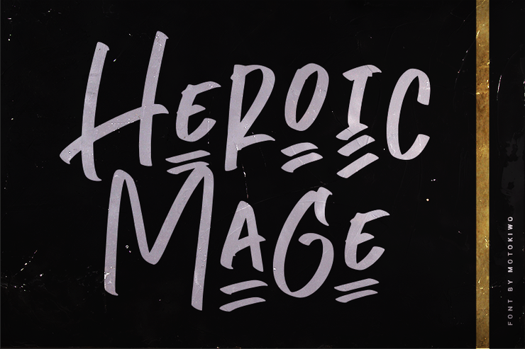 Heroic Mage字体 1