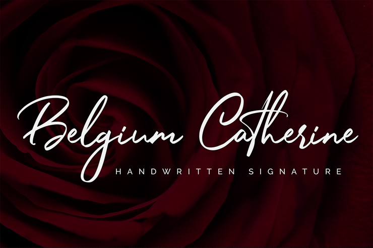 Belgium Catherine字体 1